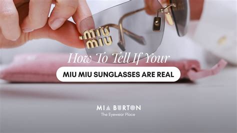 How To Tell If Your Miu Miu Sunglasses Are Real .